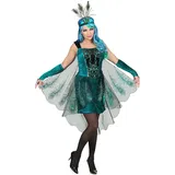 buttinette Pfau-Kostüm Damen S
