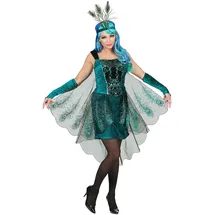buttinette Pfau-Kostüm Damen S