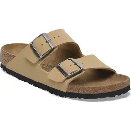 Birkenstock Arizona Birko-Flor Nubuk schmal latte cream 37