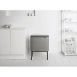 BRABANTIA Bo Touch Bin 34 l mineral concrete grey