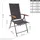 Brubaker Campingstuhl 2er Set Anthrazit