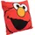 Sesamstraße Elmo Kissen 30 x 30 cm Rot