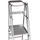 Euroline Premium Aluminium-Podestleiter 6 Stufen (327706)