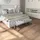 Homcom Sitzbank Bettbank Grau 116 x 44,5 x 49 cm