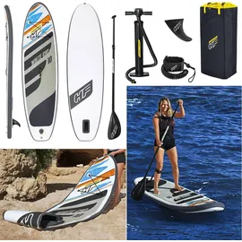 BESTWAY Hydro-Force SUP Allround Board-Set White Cap 305 x 84 x 12 cm