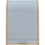 [en.casa] Rollladenschrank Kavlinge 80x60x40 cm Bambus/Grau
