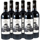 "Unio" Nero di Troia Primitivo Puglia IGT Bio Rotwein Apulien trocken (6 x 0.75l)