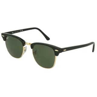 RB3016 W0365 49-21 polished black on gold/green