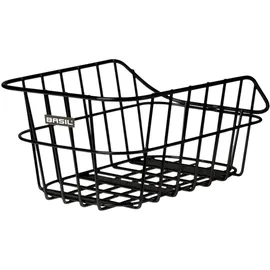 Basil Cento Hinterradkorb Aluminium schwarz