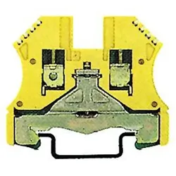 1St. Weidmüller WPE6 PE-Klemme 101020