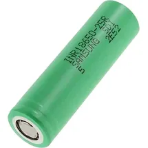 Samsung NR18650-25R Spezial-Akku 18650hochstromfähig, hochtemperaturfähig, Flat-Top Li-Ion 3.6V 2500 mAh 1 St.
