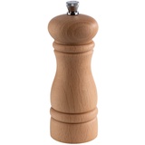 APS Pfeffermühle aus Buchenholz, Keramikmahlwerk, Ø 5,5 cm, Höhe 15,5 cm