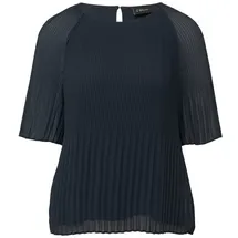 s.Oliver Black Label Damen 2164910 Plissee Blouse, Navy, 42 - 42
