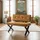 B&D home Sitzbank Karen Gelb 100 x 48 x 56 cm