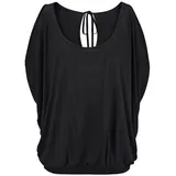 LASCANA Strandshirt Schwarz 52/54