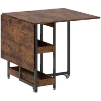 Homcom Esstisch Klappbar Küchentisch für 2-4 Personen mit 2