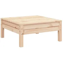 vidaXL Gartenhocker Massivholz braun
