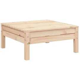 vidaXL Gartenhocker Massivholz braun