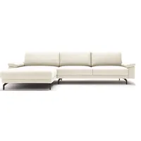 creation by rolf benz Ecksofa "CR.450 elegantes Designsofa mit hohem Sitzkomfort", weiß (perlweiß), B:274cm H:95cm T:178cm, CREATION BY ROLF BENZ, Sofas, Ecksofa