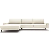 creation by rolf benz Ecksofa "CR.450 elegantes Designsofa mit hohem Sitzkomfort", weiß (perlweiß), B:274cm H:95cm T:178cm, CREATION BY ROLF BENZ, Sofas, Ecksofa