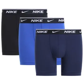 Nike Boxer Brief 3PK obsidian / game royal / schwarz L 3er Pack