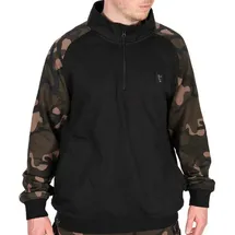Fox Kapuzenpullover Schwarz / Mehrfarbig S