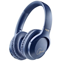 NGS ARTICA Greed Blue - Supra-aurale kabellose Kopfhörer, kompatibel mit Bluetooth-Technologie, leicht und faltbar, integriertes Mikrofon, 40 Stunden Batterielebensdauer, Farbe Blau