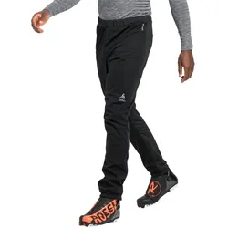 Odlo Wintersporthose Brensholmen Langlaufhose (winddicht, atmungsaktiv) schwarz Herren