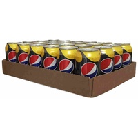 Pepsi MAX lemon ZERO SUGAR Tray 24x0,33 Liter Dose