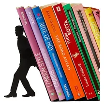 Trendform Too Many Books Bücherständer Schwarz Metall