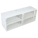 Kistenkolli Altes Land Bücherregal 2er Set 0 x 0 x 0 cm Weiß