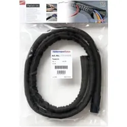 HellermannTyton Geflechtschlauch selbstschliessend Twist-In 29 (VE2m)