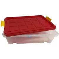 SCHULZ Unterbettbox 60 x 40 x 18 cm 1-tlg. transparent
