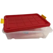 SCHULZ Unterbettbox 60 x 40 x 18 cm 1-tlg. transparent