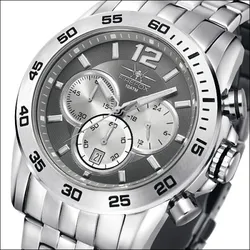 FIREFOX - CHRONOGRAPH HOUND DOG - titangrau / 47 MM