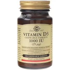 Solgar Vitamin D3 Kautabletten 100 St.