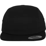 Flexfit Classic Jockey Cap, Schwarz, One size