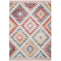benuta Vintage-Teppich, Mehrfarbig, Beige, Kunststoff, Vintage, Rechteckig, 200x300 cm Oeko-Tex® Standard 100, in verschiedenen Größen erhältlich, rutschfeste Unterfläche, waschbar, Teppiche - Böden, Teppiche, Vintage-Teppiche
