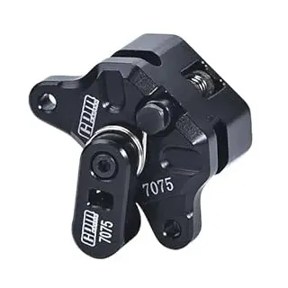 GPM Racing Aluminium 7075 Front Brake Disc Caliper for LOSI 1:4 Promoto-MX Motorcycle Dirt Bike RTR FXR LOS06000 LOS06002 Upgrade Parts - Black