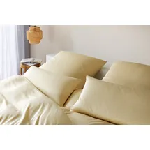 ELEGANTE Twine Jersey Gelb 135 x 200 cm + 80 x 80 cm