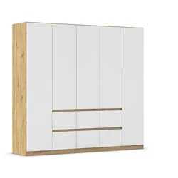 rauch ORANGE Kleiderschrank Mainz 226 x 210 cm Dekor Artisan-Eiche