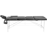 Xxxl Massagetisch, Schwarz, Metall, Kunststoff, 186x68x82 cm, Freizeit, Wellness, Körperpflege, Wohlfühlprodukte