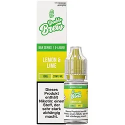 Ohm Brew Double Brew Lemon & Lime NicSalt Liquid 10ml / 20mg