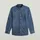 G-Star Clean Slim Hemd - Mittelblau - Herren - XXL