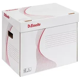 Esselte Archivcontainer 39,8 x 28,0 x 30,2 cm 10-tlg. weiß