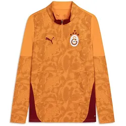 PUMA Galatasaray Istanbul 1/4-Zip Trainings-Top 2025/26 Herren 06 - intense orange XXL