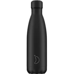 Thermosflasche Einfarbig "Alles schwarz" 500ml