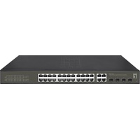 Levelone Switch 24x GE GES-2128P 4xGSFP 16xPoE+ (24 Ports),