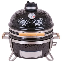 MONOLITH Keramikgrill Monolith ICON Black Keramikgrill Tischgrill inkl. Gestell