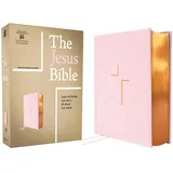 Zondervan The Jesus Bible, ESV Edition, Leathersoft over Board, Pink